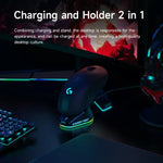 قاعدة شحن لاسلكية لفأرة Logitech G502 / GPW1 / 2، أسود منسوج، أسود ستريم، أبيض منسوج، أبيض ستريم