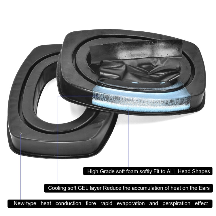 وسادات أذن هلامية لسماعة Howard Leight من Honeywell Impact Sport Pro Sync، قطعتان