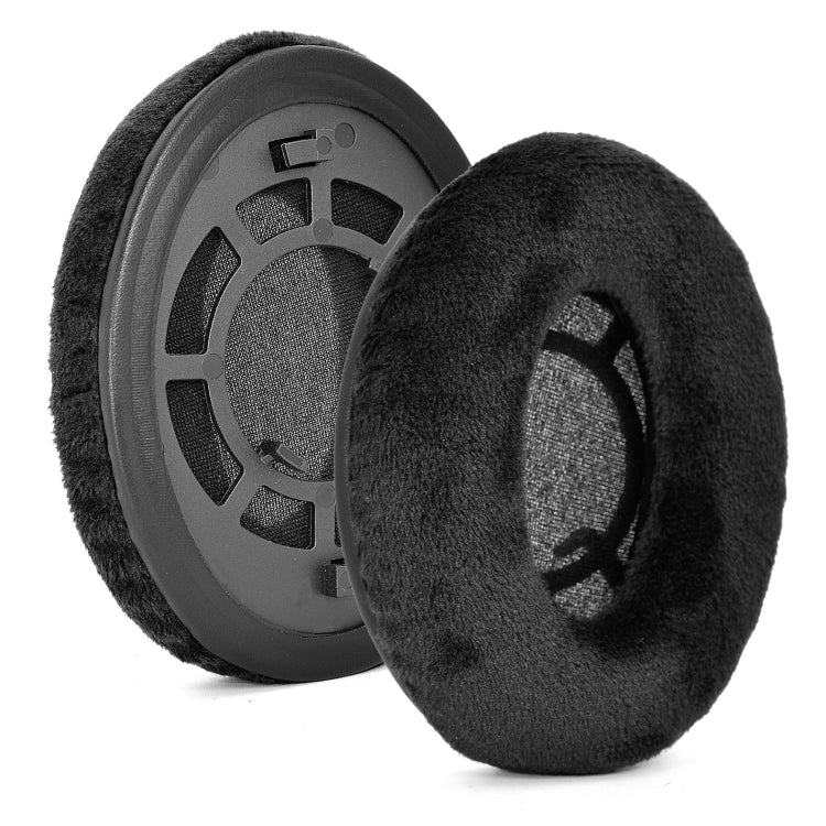 زوج واحد من أغطية سماعات الرأس لسماعات Sennheiser RS120 100 115 117 119، النمط: مخمل، جلد ضفدع، قماش، جلد بروتين
