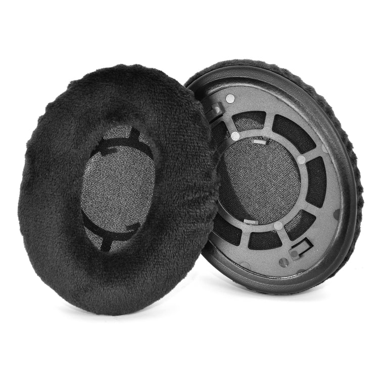 زوج واحد من أغطية سماعات الرأس لسماعات Sennheiser RS120 100 115 117 119، النمط: مخمل، جلد ضفدع، قماش، جلد بروتين