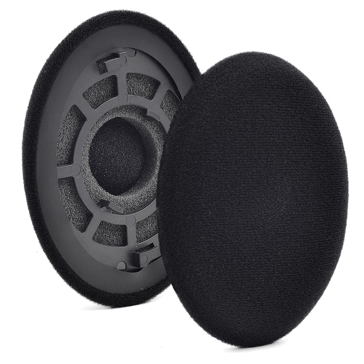 زوج واحد من أغطية سماعات الرأس لسماعات Sennheiser RS120 100 115 117 119، النمط: مخمل، جلد ضفدع، قماش، جلد بروتين