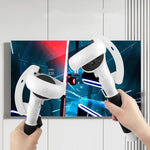 مقابض طويلة لأجهزة تحكم VR للعب ألعاب Beat Saber لـ Meta Quest 2، لـ Oculus Quest 2