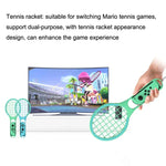 مجموعة رياضية 7 في 1 DOBE TNS-2123 سيف ضوئي رياضي + حزام ساق + مضرب تنس + حزام معصم لجهاز Nintendo Switch، DOBE 7 في 1