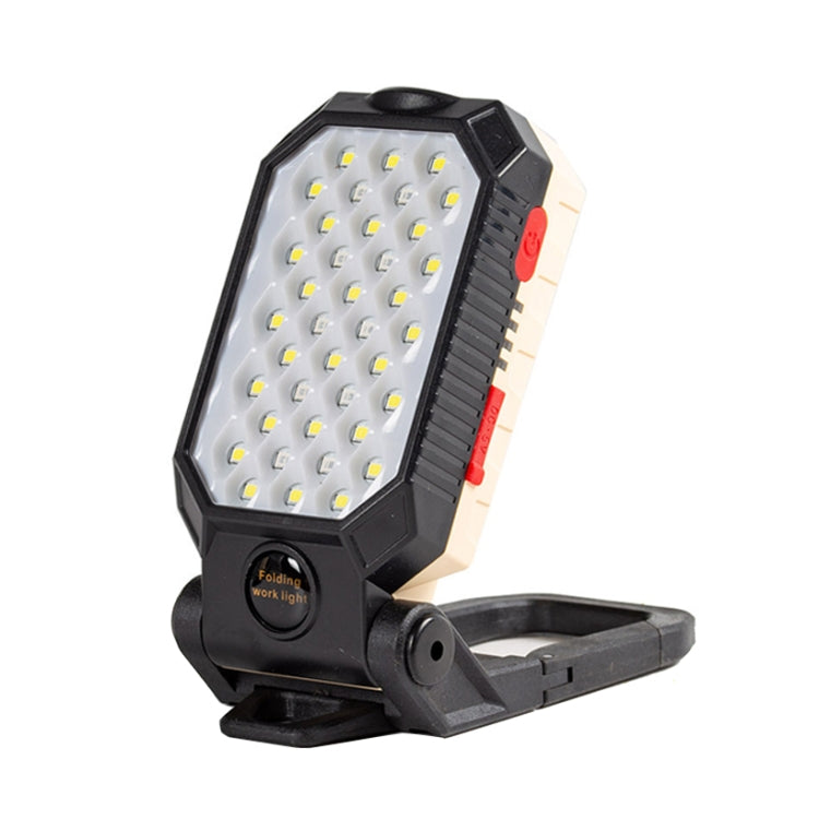 مصباح عمل COB مع شحن USB، مصباح طوارئ مع خطاف، المواصفات: W598A 8 ثقوب، W598B صغير، W599A 10 ثقوب، W599B كبير