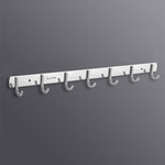 304 Stainless Steel No Punching Door Rear Coat Hook, 3 Hooks, 4 Hooks, 6 Hooks, 7 Hooks, 8 Hooks, 201 Butterfly Hook