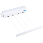 Spring Automatic Retractable Clothesline Drying Rack Towel Rack,Style:, Four Wired, Five Wired