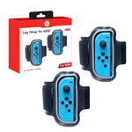 2 أشرطة رياضية صغيرة لمقبض Joy-con لـ Nintendo Switch من JYS JYS-NS242، JYS-NS242(أسود)، JYS-NS242(أحمر أزرق)