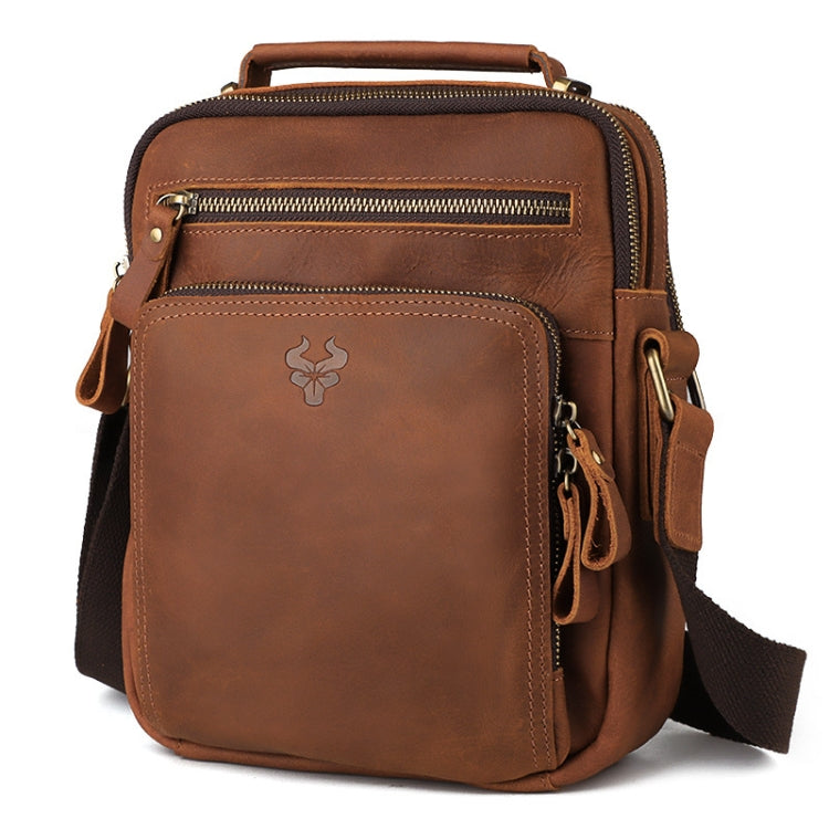 HUMERPAUL MH573 Men Shoulder Bag Leather Messengers Bag