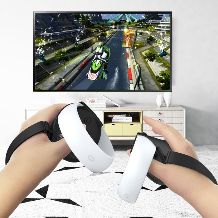 غطاء حماية سيليكون نصف تغطية مضاد للصدمات لوحدة تحكم VR لجهاز Oculus Quest 2