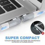 TZ30 محول مغناطيسي زاوية Type-C / USB-C لشحن سريع PD100W 24Pin لجهاز MacBook ودفتر الملاحظات