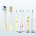 رأس فرشاة أسنان كهربائية 2 قطعة لأوليك UB602 UB603 UB601، النمط: أبيض لامع أخضر، أبيض لامع نوع أبيض، ناعم - حساس أبيض، تنظيف أساسي أبيض، تنظيف أساسي وردي