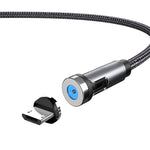 CC56 قابس غبار دوار مغناطيسي، طول الكابل: 1 متر، نمط: رأس أندرويد 1 متر، رأس Type-C / USB-C 1 متر، رأس 8Pin 1 متر، خط 1 متر + ثلاثة رؤوس، خط 1 متر، Micro USB 1 متر، Type-C / USB-C 1 متر، 1 متر + 8Pin + Type-C/USB-C + Micro USB