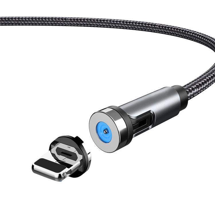 CC56 قابس غبار دوار مغناطيسي، طول الكابل: 1 متر، نمط: رأس أندرويد 1 متر، رأس Type-C / USB-C 1 متر، رأس 8Pin 1 متر، خط 1 متر + ثلاثة رؤوس، خط 1 متر، Micro USB 1 متر، Type-C / USB-C 1 متر، 1 متر + 8Pin + Type-C/USB-C + Micro USB