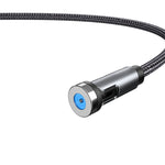 CC56 قابس غبار دوار مغناطيسي، طول الكابل: 1 متر، نمط: رأس أندرويد 1 متر، رأس Type-C / USB-C 1 متر، رأس 8Pin 1 متر، خط 1 متر + ثلاثة رؤوس، خط 1 متر، Micro USB 1 متر، Type-C / USB-C 1 متر، 1 متر + 8Pin + Type-C/USB-C + Micro USB