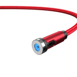 CC56 قابس غبار دوار مغناطيسي، طول الكابل: 1 متر، نمط: رأس أندرويد 1 متر، رأس Type-C / USB-C 1 متر، رأس 8Pin 1 متر، خط 1 متر + ثلاثة رؤوس، خط 1 متر، Micro USB 1 متر، Type-C / USB-C 1 متر، 1 متر + 8Pin + Type-C/USB-C + Micro USB