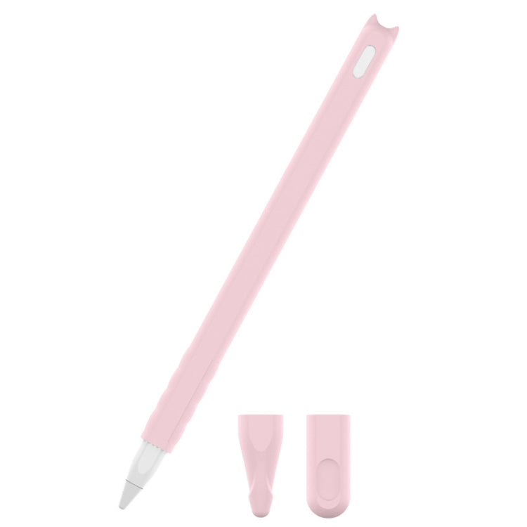 حقيبة قلم سيليكون لمس كرتونية 2 قطع لـ Apple Pencil 2