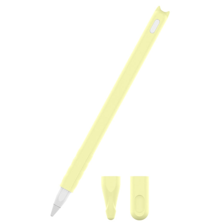 حقيبة قلم سيليكون لمس كرتونية 2 قطع لـ Apple Pencil 2