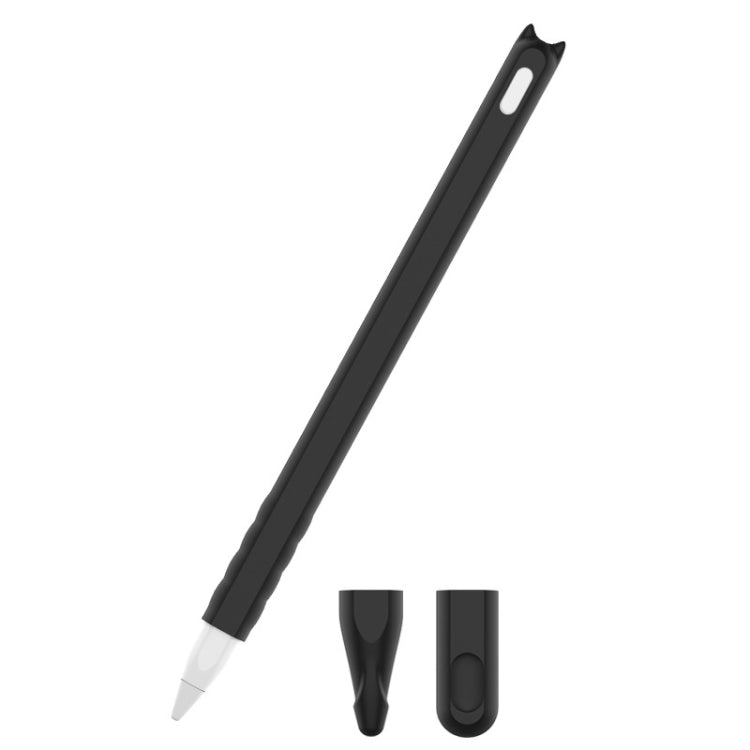 حقيبة قلم سيليكون لمس كرتونية 2 قطع لـ Apple Pencil 2