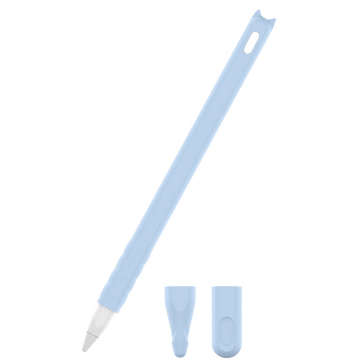 حقيبة قلم سيليكون لمس كرتونية 2 قطع لـ Apple Pencil 2