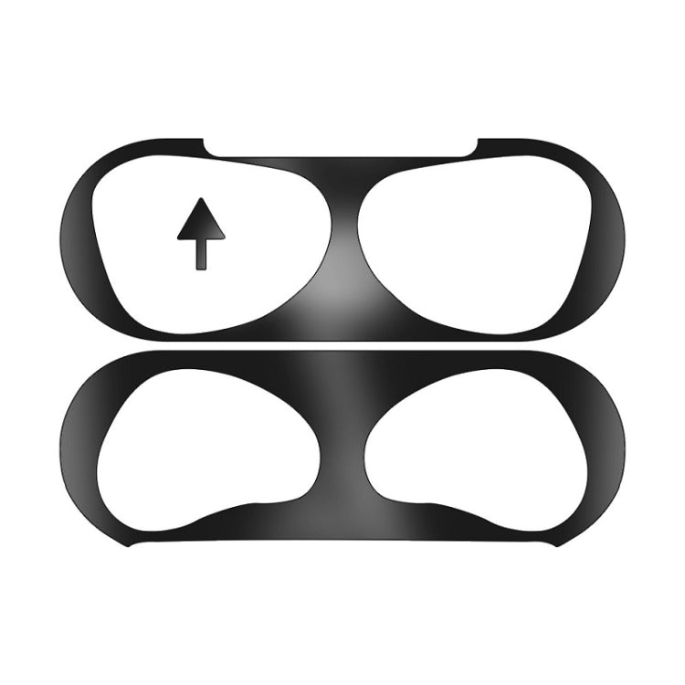 غطاء داخلي لسماعة الرأس مع ملصق واقي من الغبار لفيلم الحماية لسماعات Airpods 3، قطعتان، ألوان: أسود، ذهبي، فضي، ذهبي وردي، أحمر، أخضر، أزرق، بنفسجي