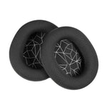 غطاء إسفنجي لسماعة الرأس قطعتان لسماعات SONY MDR-7506 / V6 / 900ST، خياطة رمادية، خياطة سوداء، خياطة بيضاء، خياطة بنية، شبكة سوداء، خياطة شبكة، شبكة سوداء بيضاء، شبكة سوداء زرقاء، شبكة سوداء خضراء، ثقوب سوداء، جلد حمل أسود، جلد حمل بني