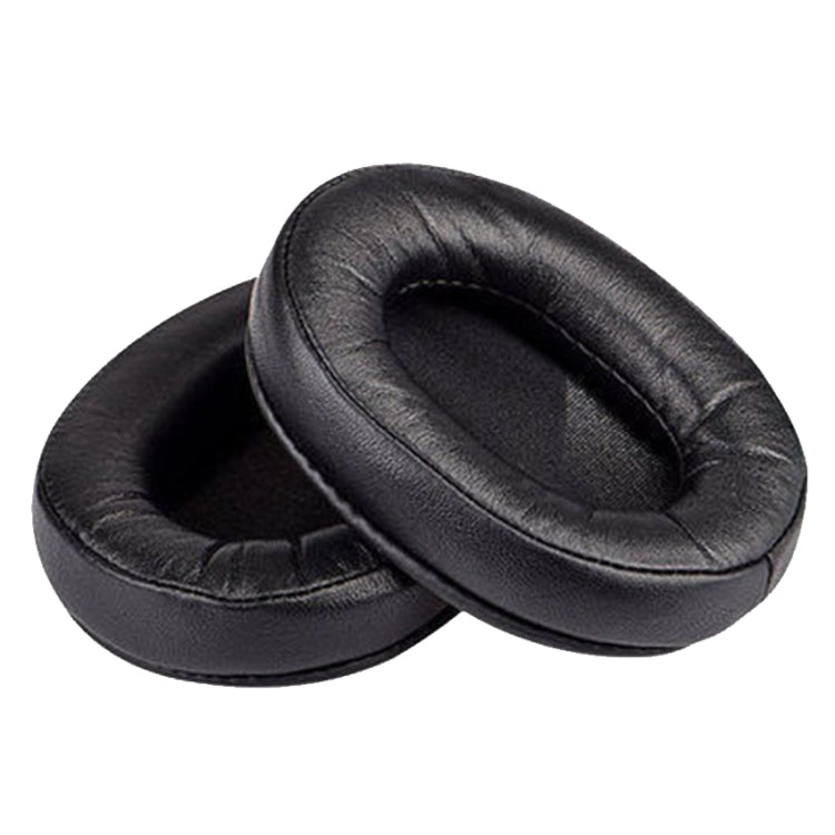 غطاء إسفنجي لسماعة الرأس قطعتان لسماعات SONY MDR-7506 / V6 / 900ST، خياطة رمادية، خياطة سوداء، خياطة بيضاء، خياطة بنية، شبكة سوداء، خياطة شبكة، شبكة سوداء بيضاء، شبكة سوداء زرقاء، شبكة سوداء خضراء، ثقوب سوداء، جلد حمل أسود، جلد حمل بني