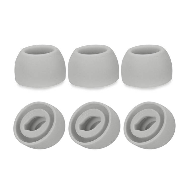 6 قطع سدادات أذن سيليكون لسماعات TWS Samsung Galaxy Buds Pro، أحجام كبيرة، متوسطة، صغيرة، ألوان: أسود، رمادي، بنفسجي