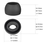 6 قطع سدادات أذن سيليكون لسماعات TWS Samsung Galaxy Buds Pro، أحجام كبيرة، متوسطة، صغيرة، ألوان: أسود، رمادي، بنفسجي