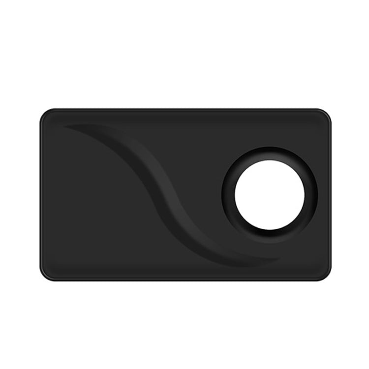 حافظة واقية FY-202 Locator على شكل بطاقة مضادة للفقدان لمحفظة AirTag الجيل الثاني / AirTag الجيل الأول، نوع البطاقة أسود، نوع البطاقة أبيض، نوع البطاقة رمادي