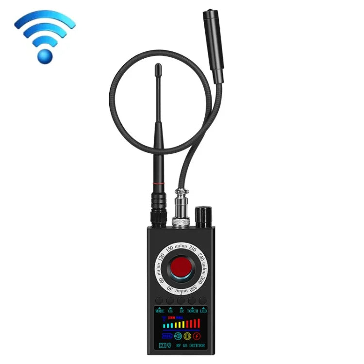 كاشف إشارة لاسلكية K19 مضاد لتتبع الموقع وكاشف جهاز مسح GPS، K19
