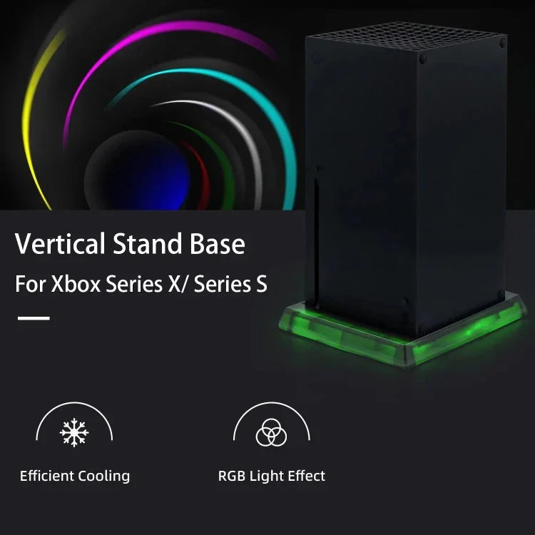 قاعدة تبريد سيمفوني لأجهزة ألعاب Microsoft Xbox Series X/S، قاعدة تبريد RGB