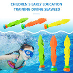 Diving Swimming Pool Toys Children Summer Water Toys, 4PCS Torpedo, 5PCS Diving Stick, 3PCS Octopus, 4PCS Hard Ring, 4PCS Soft Ring, 3PCS Small Seaweed, 3PCS Big Seaweed, 8PCS Small Stones (large), 8PCS Big Stones (small), 4PCS Sea Horses, 4PCS Sharks ...