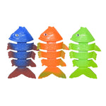 Diving Swimming Pool Toys Children Summer Water Toys, 4PCS Torpedo, 5PCS Diving Stick, 3PCS Octopus, 4PCS Hard Ring, 4PCS Soft Ring, 3PCS Small Seaweed, 3PCS Big Seaweed, 8PCS Small Stones (large), 8PCS Big Stones (small), 4PCS Sea Horses, 4PCS Sharks ...