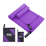 Absorbent Quick Dry Sports Towel Microfiber Bath Towel, 40x80cm, 76x152cm