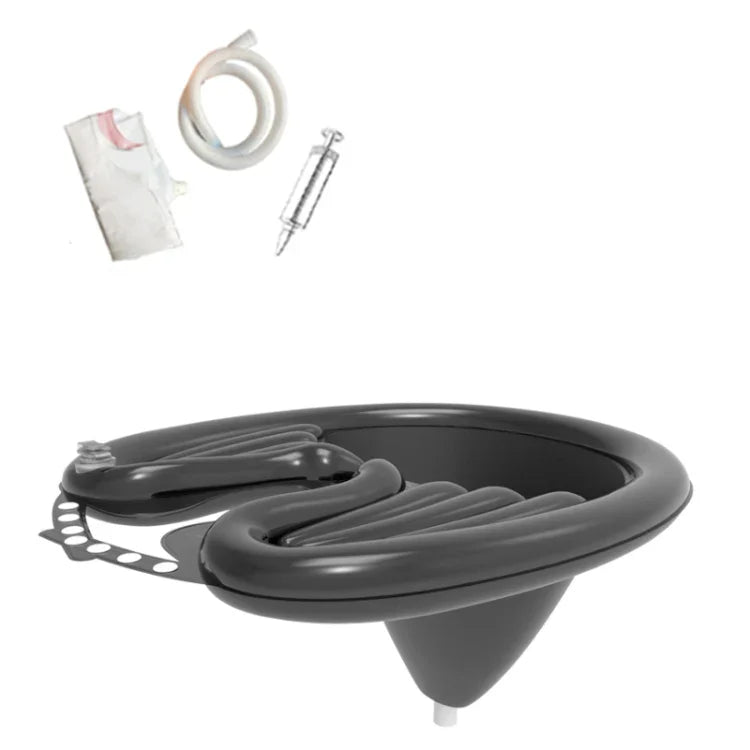 Household Pregnant And Elderly Recline Shampoo Basin Hair Care, Black, Pink, Pink+Drain Pocket, Black+Drain Pocket
