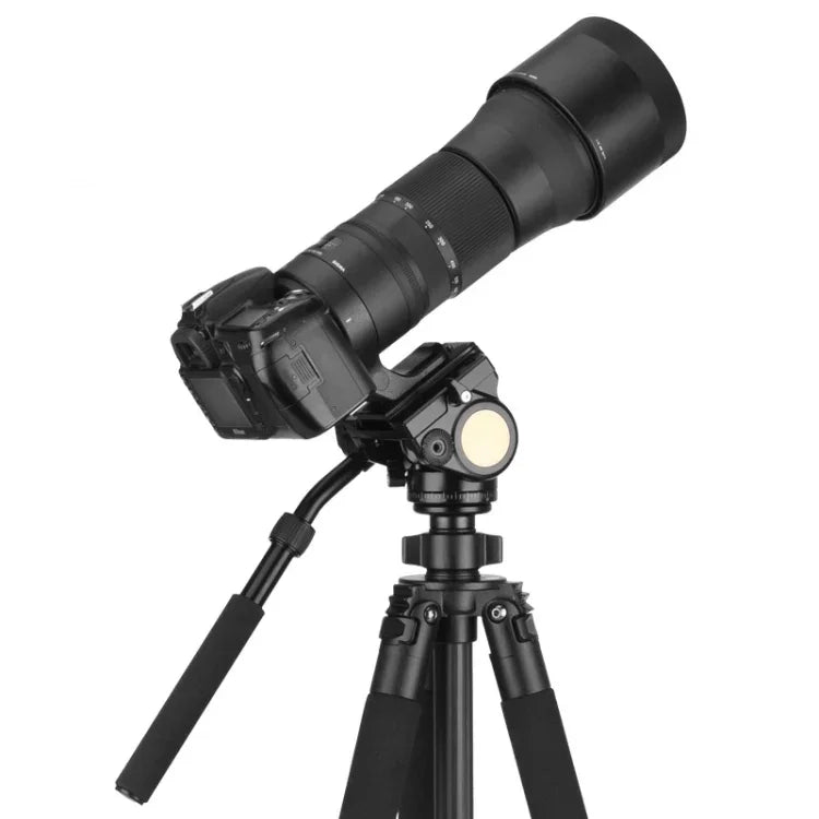 حامل ثلاثي لقطة تصوير طيور مع تثبيت مخمد ومقبض جيمبال لكاميرا QingZhuangShiDai Q90 SLR، Q90