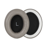 غطاء رغوي قابل للتنفس لسماعات الرأس مع إبزيم لسماعات Sennheiser Momentum 3، المواصفات: جلد بروتين أسود، جلد حمل أسود، جلد بروتين ذهبي، جلد حمل ذهبي