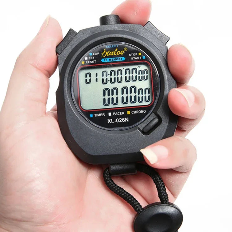 XINLONG XL-026N ساعة توقيت إلكترونية بذاكرة مزدوجة 10 شاشات عرض كبيرة مؤقت حكم، XL-026N