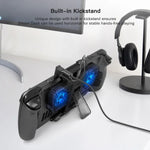 مروحة تبريد لجهاز Steam Deck/Switch/OLED مع حامل من JYS، JYS-SD006