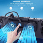 مروحة تبريد لجهاز Steam Deck/Switch/OLED مع حامل من JYS، JYS-SD006