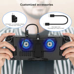 مروحة تبريد لجهاز Steam Deck/Switch/OLED مع حامل من JYS، JYS-SD006
