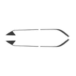 For Chevrolet Corvette C8 4pcs /Set Roof Engine Vent Sticker