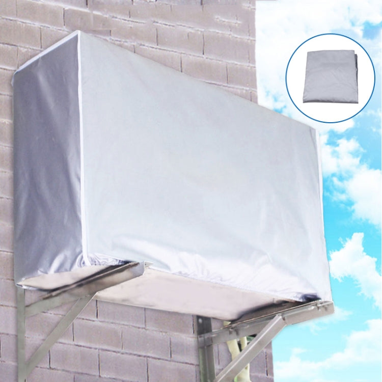 Outdoor Air Conditioning Cover Waterproof Dust Cover Rainproof Cover,Size:, S 80 x 28 x 54cm, M  86 x 30 x 56cm, L 95 x 40 x 73cm, XL 100 x 41 x 80cm