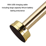 ضوء أجواء USB قابل للشحن LED صغير للسرير، فضي، ذهبي