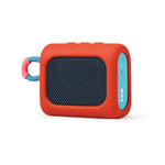غطاء سيليكون مقاوم للغبار لسماعة JBL GO3، غطاء مضاد للسقوط، أسود، أحمر، رمادي، أزرق
