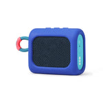 غطاء سيليكون مقاوم للغبار لسماعة JBL GO3، غطاء مضاد للسقوط، أسود، أحمر، رمادي، أزرق