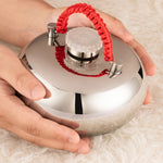 One-piece Cover 304 Stainless Steel Soup Pouch Hand Warmer Hot Water Bottle, 13cm, 15cm, 18cm