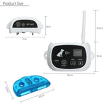طوق صدمة كهربائي لاسلكي للكلاب KD-661 500م، المواصفات: لكلب واحد، لكلبين، لثلاثة كلاب