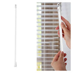 Blinds Acrylic Transparent Rod Move Light Rod With Hook Handle, Size: 24 Inch, 12 Inch Acrylic Transparent Rod, 17 Inch Acrylic Transparent Rod, 24 Inch Acrylic Transparent Rod