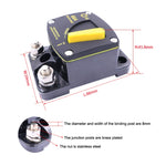 CB6 Car RV Yacht Audio Restore Insurance Holder Switch, 50A, 60A, 80A, 100A, 150A, 200A, 250A, 300A